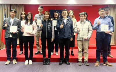 中市府優良採購人員頒獎 黃秘書長:感謝為市民打造幸福的家