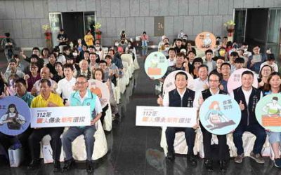 中市府表揚48位職人及新秀 優勝作品即日起展出至10/23