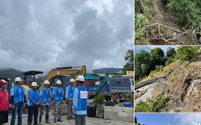 中市建設局快速搶通南投災區道路 居民特地PO文道謝