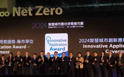 中市河川揚塵科技防護 獲智慧城市創新應用獎肯定