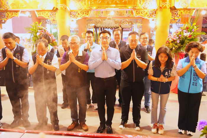 中市烏日玉闕朝仁宮慶祝玄壇元帥渡台安座紀念 鄭照新副市長感謝庇佑鄉里1