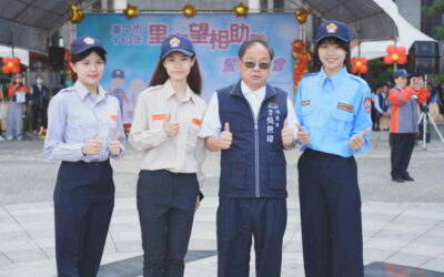 中市里守望相助隊添新血、女力 黃副市長:感謝守護市民 治安躍居全國第一