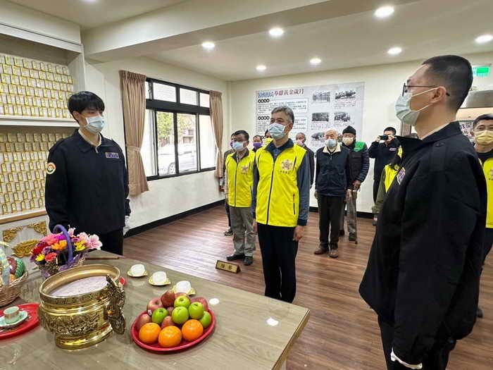 中彰榮家春節祭祀歷年亡故榮民 儀式莊嚴肅穆