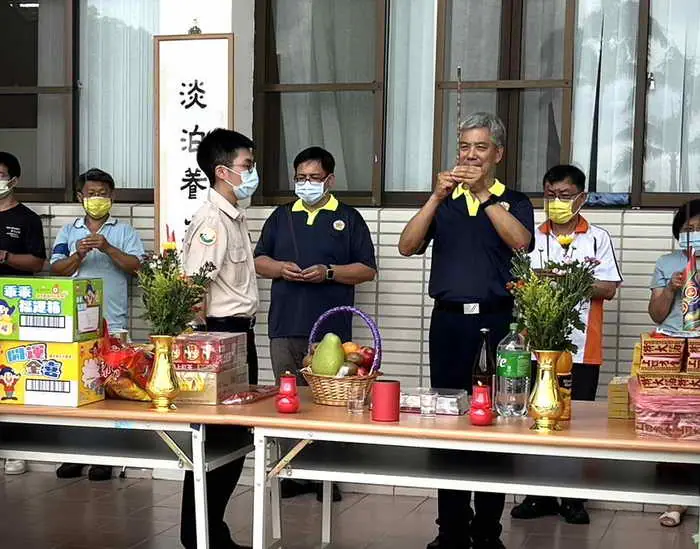 中彰榮家舉辦中元普渡大典 祈願避疫1