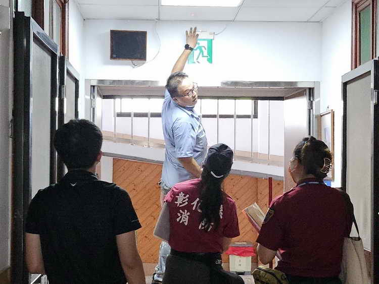 中彰榮家進行消防設施檢查 提升家區安全