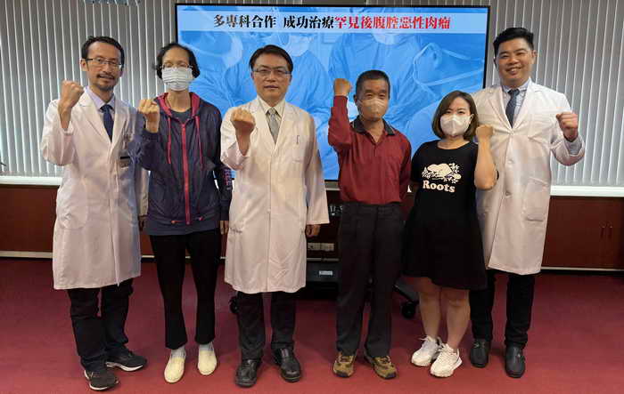 中榮成功治癒罕見後腹腔惡性肉瘤94例1