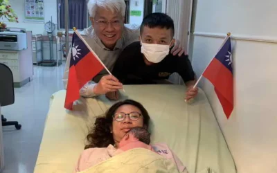 中華民國生日 臺中醫院樂迎「雙國慶女寶寶」