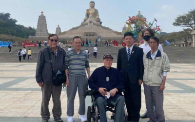 中華民國資深記者協會率團參與星雲大師周年紀念日追思典禮