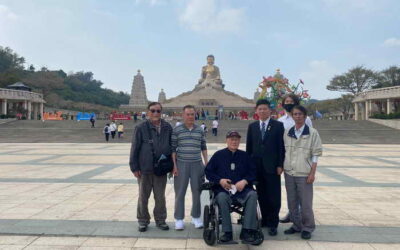 中華民國資深記者協會率團參與星雲法師周年紀念日追思典禮