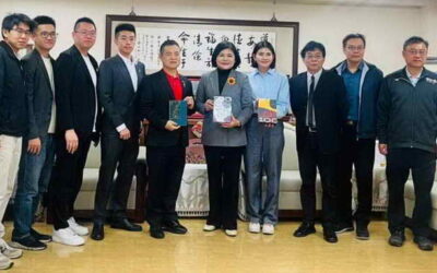 亞洲台灣商會聯合總會拜訪縣府 張麗善縣長期待合作拓展國際市場