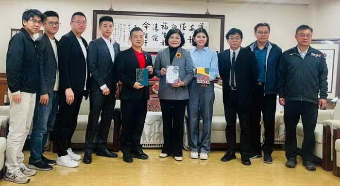 亞洲台灣商會聯合總會拜訪縣府張麗善縣長期待合作拓展國際市場