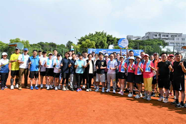 以球會友 全國地方議會議長盃軟式網球錦標賽在彰化開打1