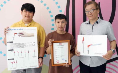 便攜型筆式快拆扳手 大葉大學工業設計系師生獲新型專利