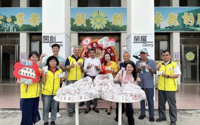 保生堂慰問中彰榮家 與榮民同歡慶