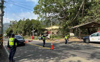 信義警察分局積極取締進入丹大山區改裝、噪音車