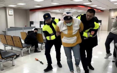 兔子搶銀行!?斗六警創意防搶演練將歹兔逮捕歸案