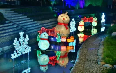 全國最長燈會!豐原「3大燈區」自耶誕點亮至元宵 特色造型 「福祿葫蘆」、「大雪人」等您來賞燈