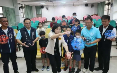 全國首場無人機足球國小營隊土庫越港國小登場 激發學生科技熱情