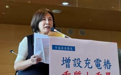 公有充電樁有就好?黃馨慧籲「重質」多增設快充樁