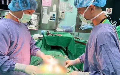 六旬男罹腸癌 四年來復發轉移 南投醫院溫熱療法成功克癌