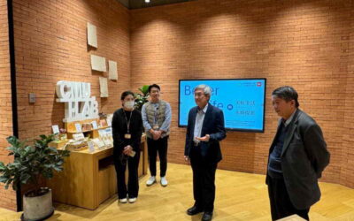 創新創業教育鏈結產業∼中國醫藥大學攜手MUJI無印良品在LaLaport台中店舉辦「永續良方展」,歡迎民眾踴躍前往參觀