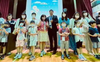 加冠進爵 彩繪人生 中市梧棲中正國小上學趣!