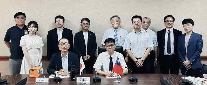 加強台日國際教育交流 大分縣佐伯市副市長山崎吉明拜訪中市府1