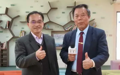 化石傳奇在南投 退休教師王坤愉榮獲全球熱愛生命獎章