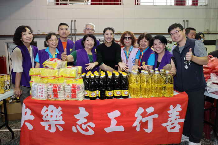 北安功德會號召慈善團體送愛心助弱勢
