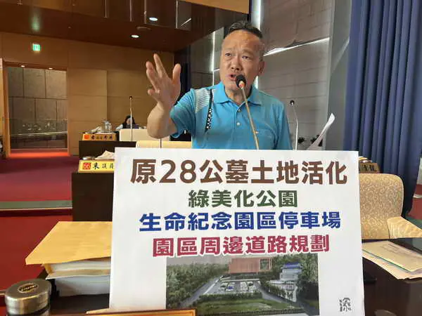 北屯28公墓土地活化 陳成添議員建議應改善周邊交通動線
