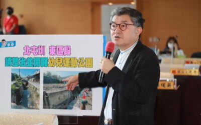 北屯圳東區段斑駁雜亂 議員李中爭取開闢公園並同步整治