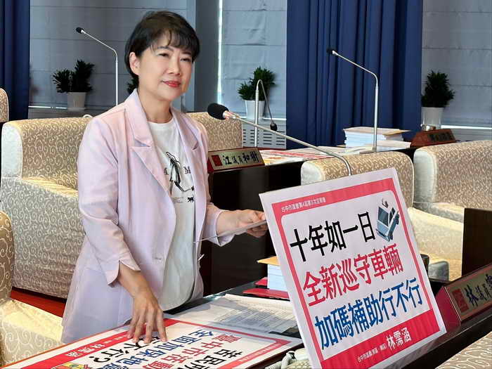十年如一日 市議員林霈涵為守望執勤安全請命1