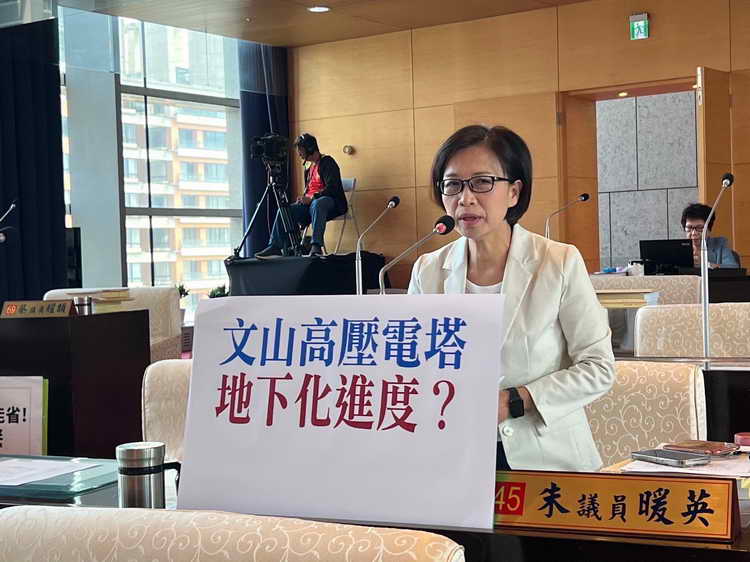 南屯自來水管汰換進度慢 文山電塔地下化仍沒下文 朱暖英