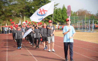 南投勞工運動會 南投高中熱鬧登場