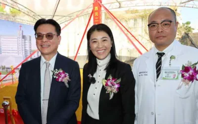 南投基督教醫院新建醫療大樓定基動土 許淑華縣長感佩彰基法人嘉惠縣民準醫學中心優質醫療