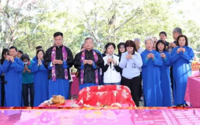 「南投尞天穿」~南投縣客家天穿日敬拜女媧重現古儀三獻禮