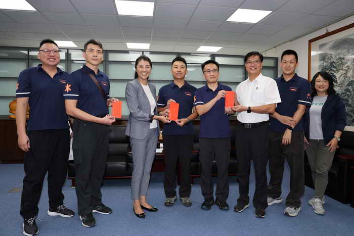 南投縣優秀消防員許秝豐1