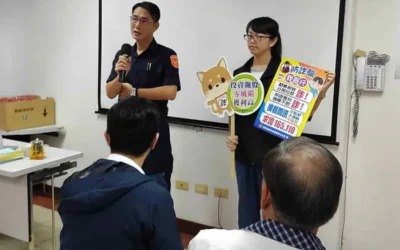 南投縣府與電臺合辦「媒體識讀」營 草屯分局長親身宣導識詐