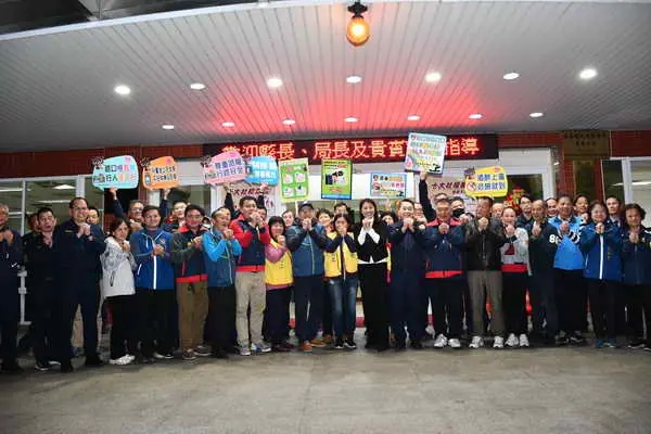 南投縣政府警察局114年加強重要節日安全維護工作縣長赴分局慰問1