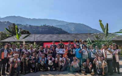 南投縣濁水溪線布農族獵人協會「獵人證授證儀式」