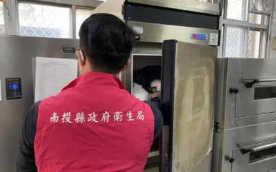 南投縣衛生局全面查核校園午餐,檢驗結果全數符合規定