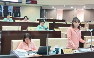 南投縣議員吳棋楠縣政總質詢關心 南投計程車敬老卡使用