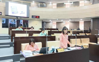 南投縣議員吳棋楠縣政總質詢關心增加生育獎勵金議題