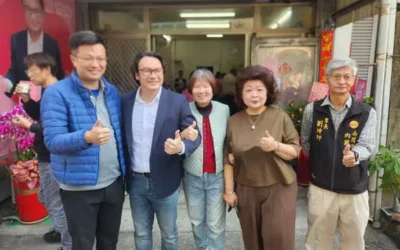 南投縣議員簡千翔在南投市南營路成立「內轆服務處」