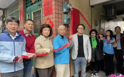 南投縣議員簡千翔深耕基層出生地,南投市營南里,成立「營盤口服務處」,吸引大批鄉親前來