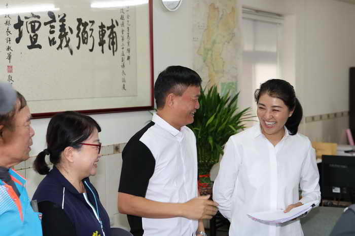 南投縣長許淑華會勘國姓12件道路排水簽核逾1千850萬元改善1