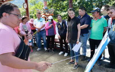 南投縣長許淑華會勘竹山18農水路 核定逾2千100萬元經費改善