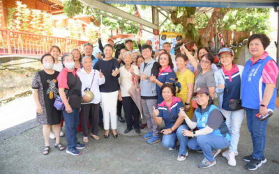 南投縣長長許淑華會勘集集 水里建設 核定逾千萬元改善