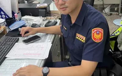 南投警局致力為民服務工作、評選表現優異員警予以表揚