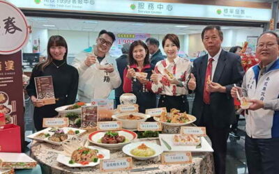 南投餐廳及伴手禮業者攜手推廣年菜及春節伴手禮 王瑞德副縣長化身暖心外送員